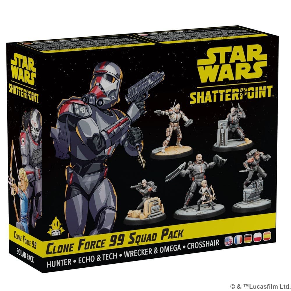 Star Wars: Shatterpoint | Squad Pack | Clone Force 99