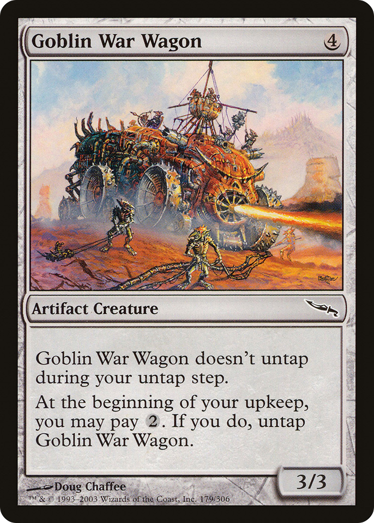 Goblin War Wagon [Mirrodin] Foil