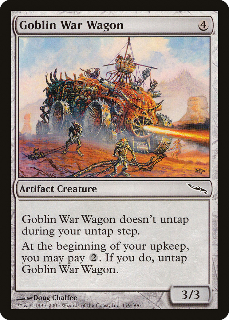 Goblin War Wagon [Mirrodin] Foil