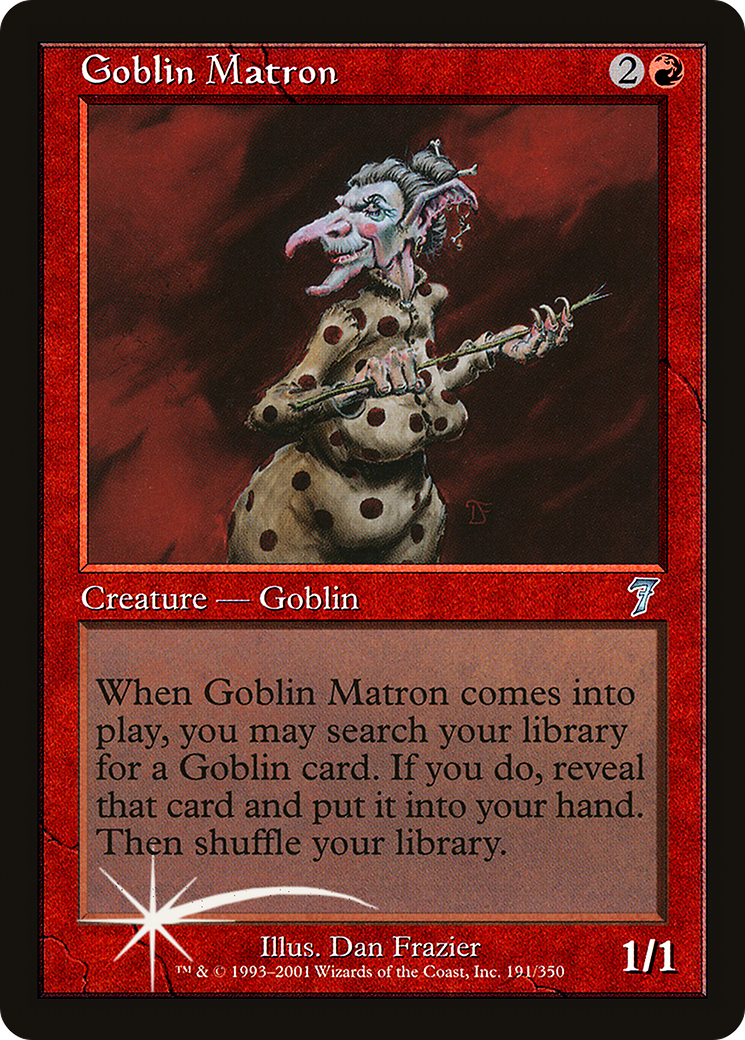 Goblin Matron [Seventh Edition] Foil