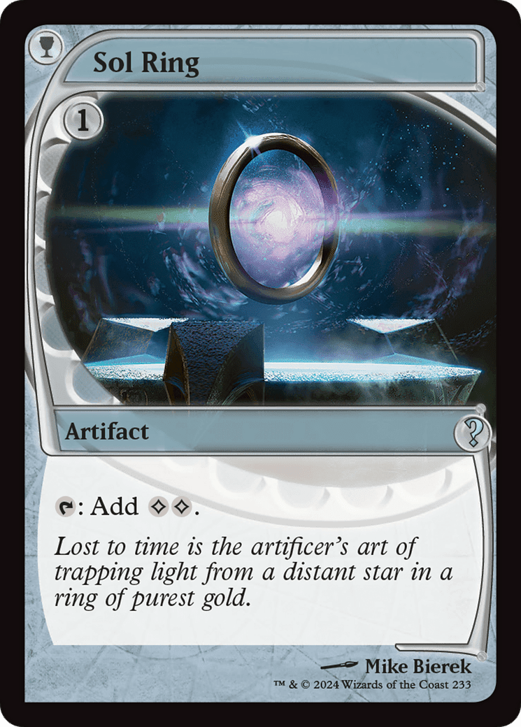 Sol Ring (Future Sight) [Mystery Booster 2] Foil