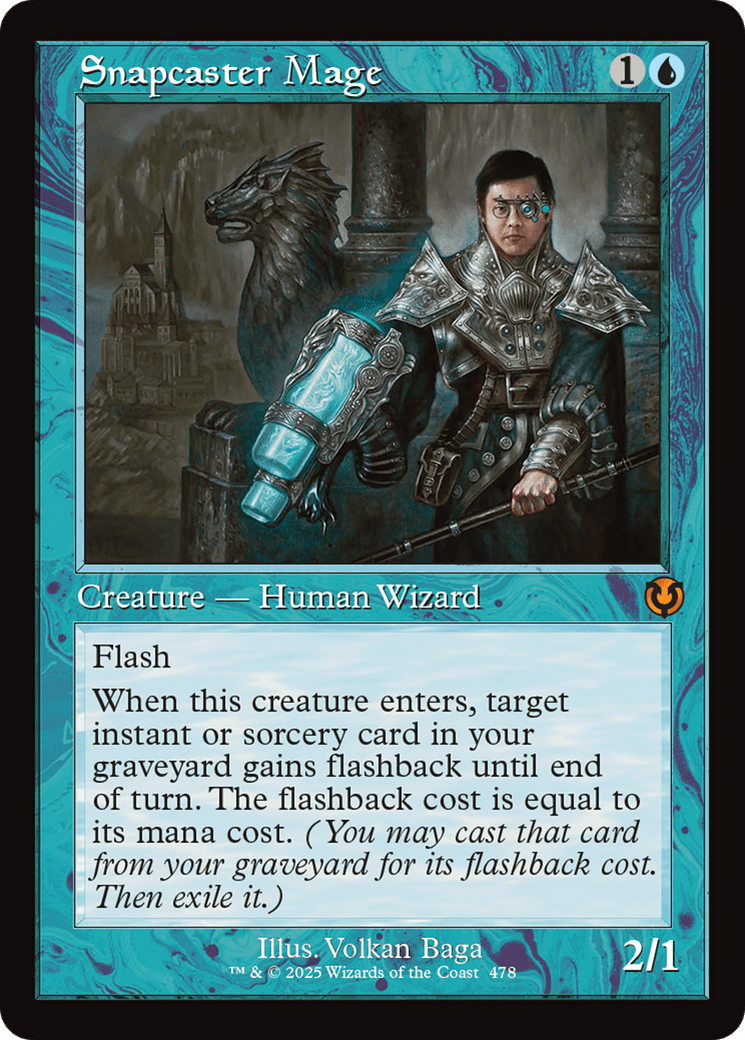 Snapcaster Mage (Retro Frame) (-478) [Innistrad Remastered]  Foil