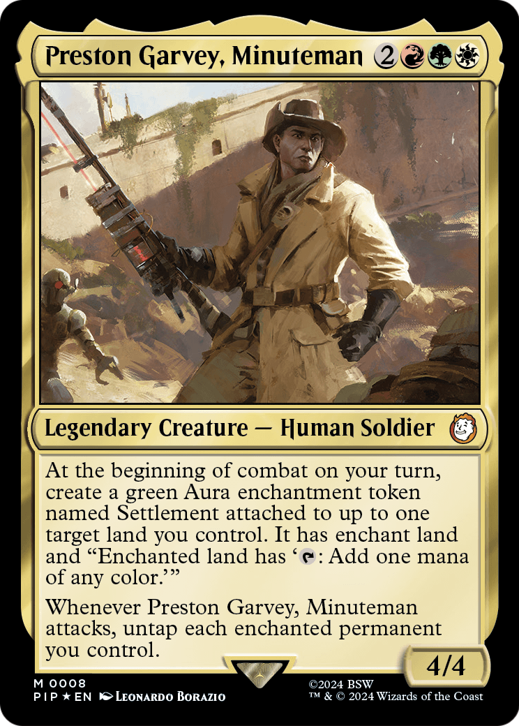 Preston Garvey, Minuteman [Fallout]