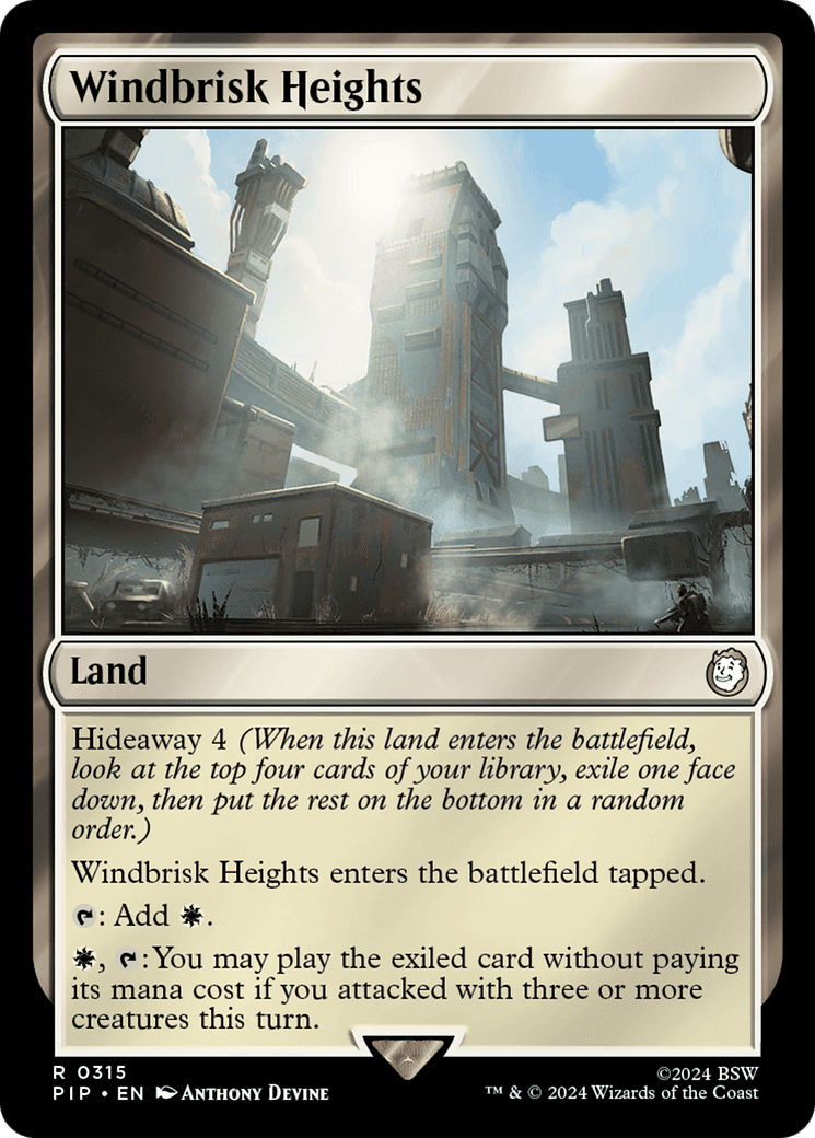 Windbrisk Heights [Fallout] Foil