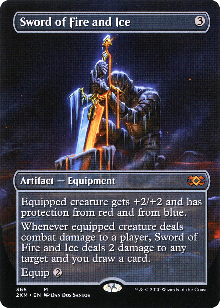 Sword of Fire and Ice (Toppers) [Double Masters] Foil