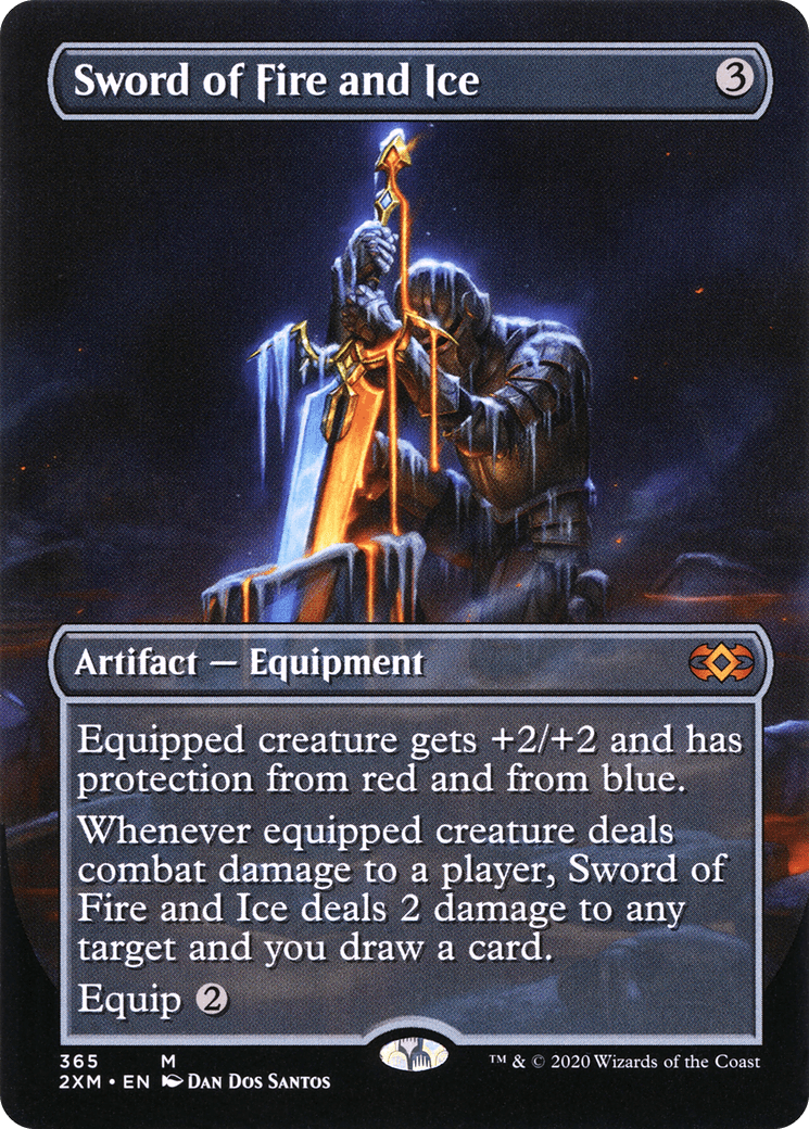 Sword of Fire and Ice (Toppers) [Double Masters] Foil