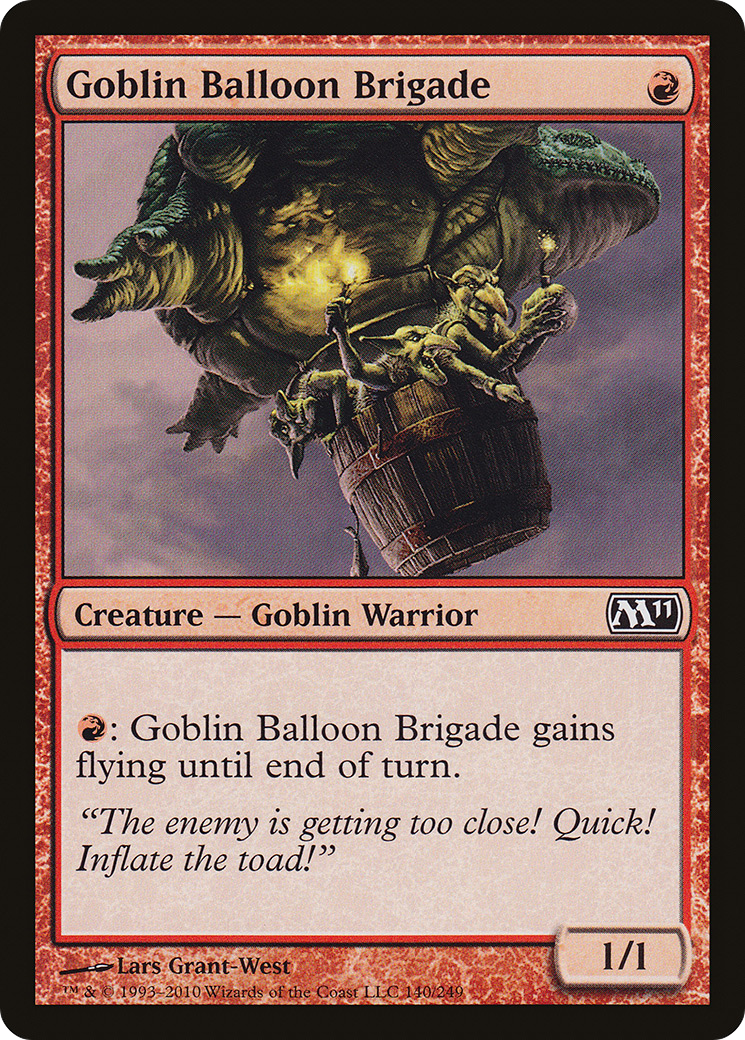 Goblin Balloon Brigade [Magic 2011] Foil
