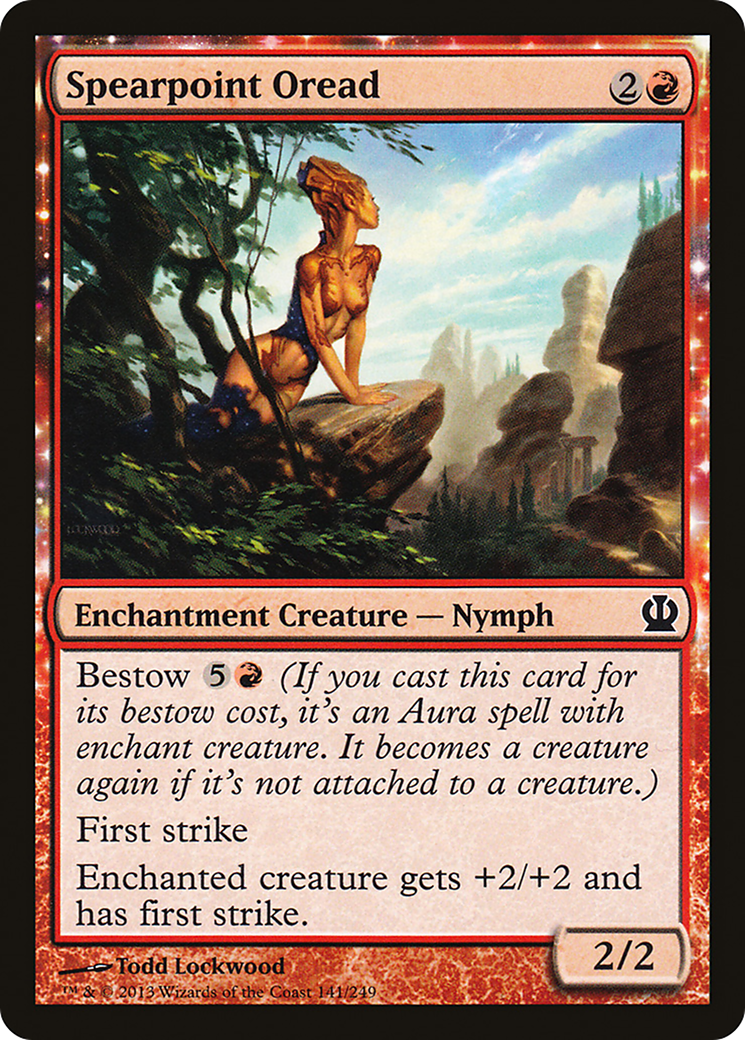 Spearpoint Oread [Theros] Foil