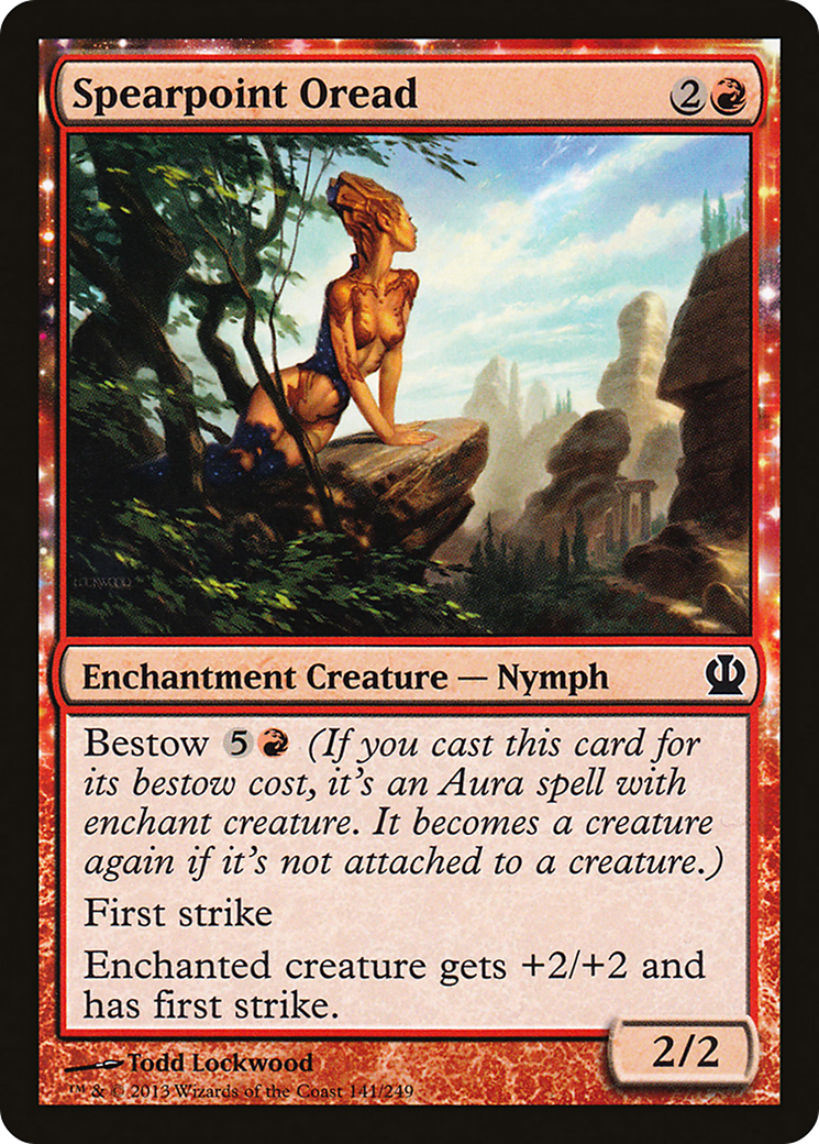 Spearpoint Oread [Theros] Foil