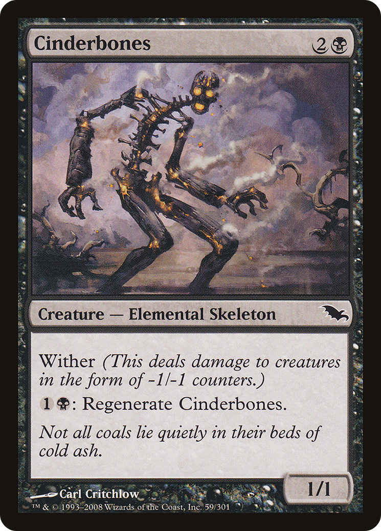 Cinderbones [Shadowmoor] Foil