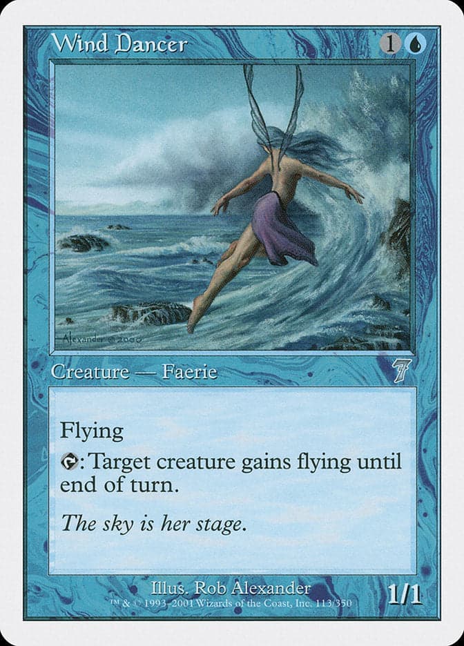 Wind Dancer [Seventh Edition] Foil