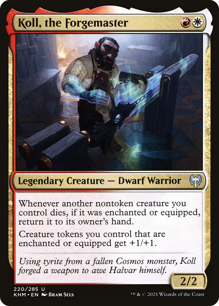 Koll, the Forgemaster [Kaldheim] Foil