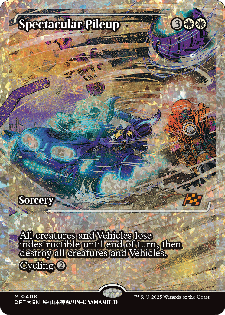 Spectacular Pileup |  Foil (408) [Aetherdrift]