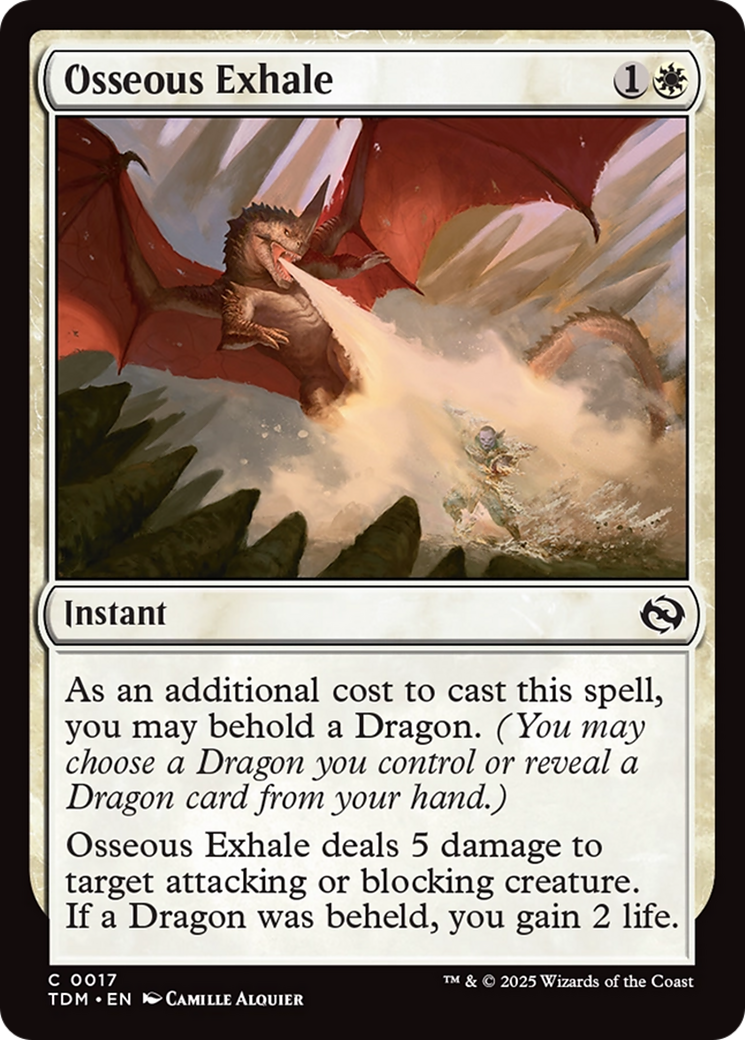 Osseous Exhale (017) [Tarkir: Dragonstorm]