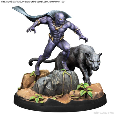 Marvel Crisis Protocol Miniatures Game: Black Panther, Chosen Of Bast & Namor, the Sub-Mariner