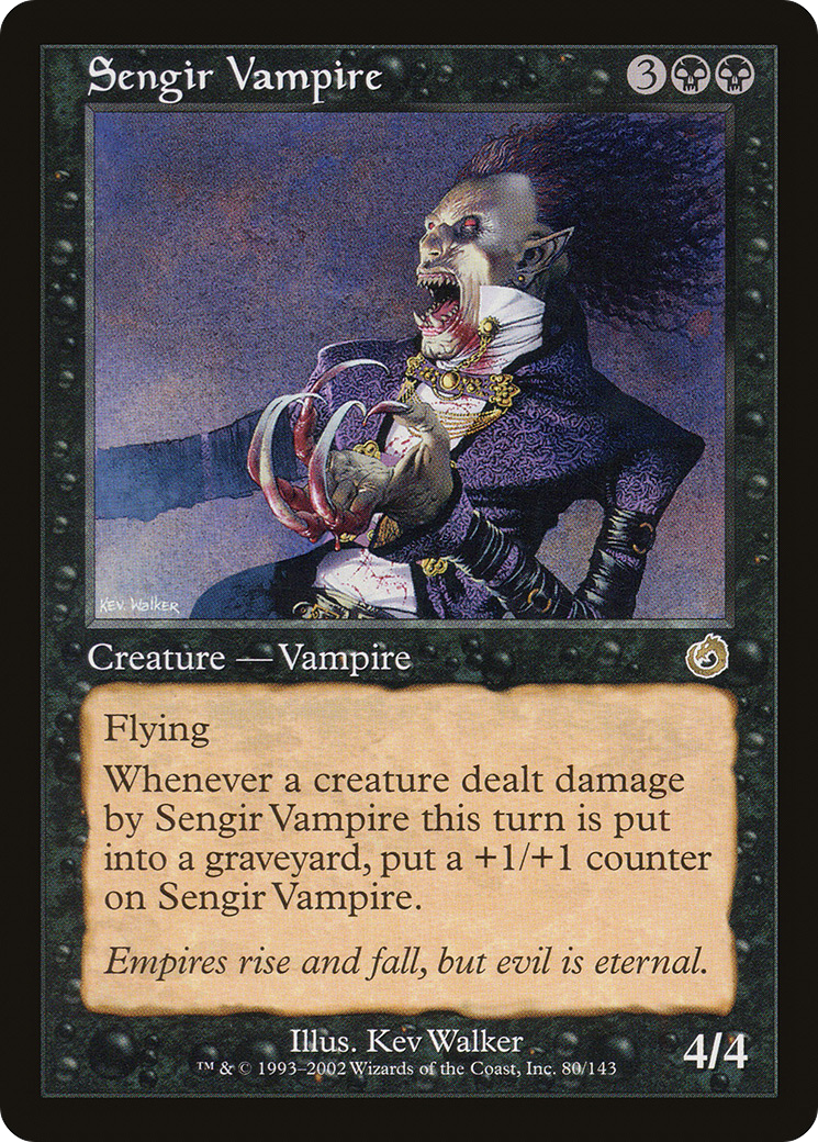 Sengir Vampire [Torment] Foil