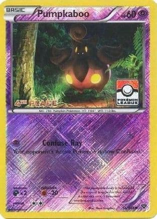 Pumpkaboo (Pokemon League) [4th Place] 56/146 - League & Championship Cards Reverse Holofoil