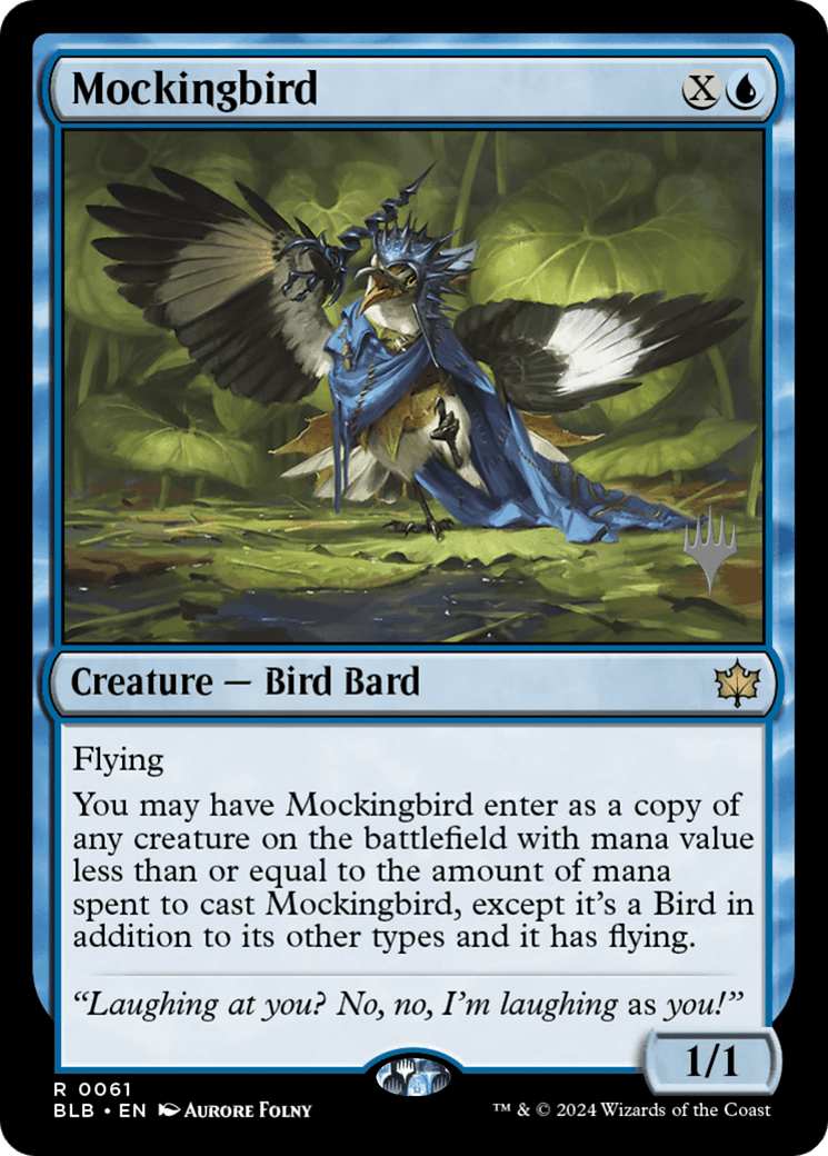 Mockingbird (Promo Pack) [Bloomburrow Promos] Foil