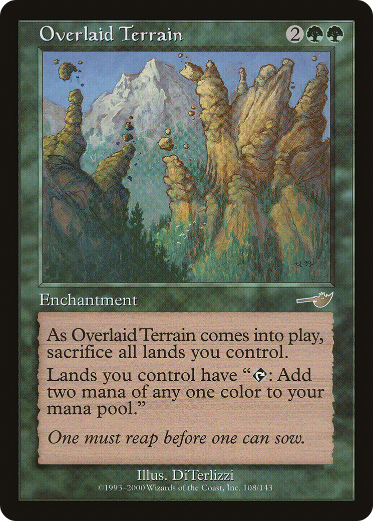 Overlaid Terrain [Nemesis] Foil