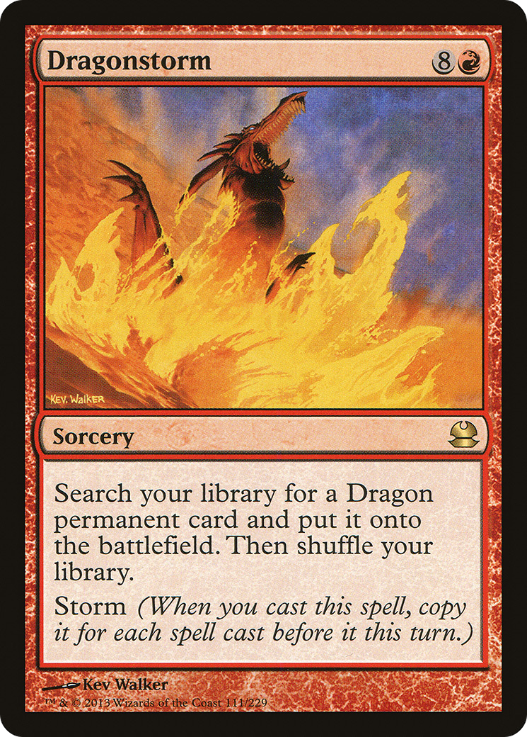 Dragonstorm [Modern Masters] Foil