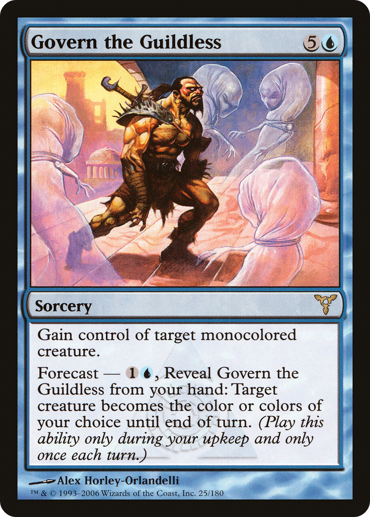 Govern the Guildless [Dissension] Foil