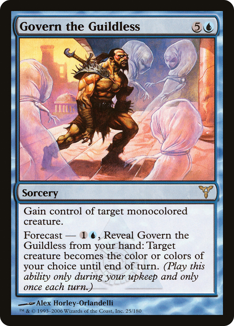 Govern the Guildless [Dissension] Foil