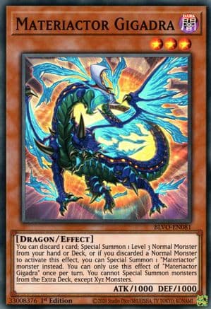 Materiactor Gigadra [BLVO-EN081] Super Rare