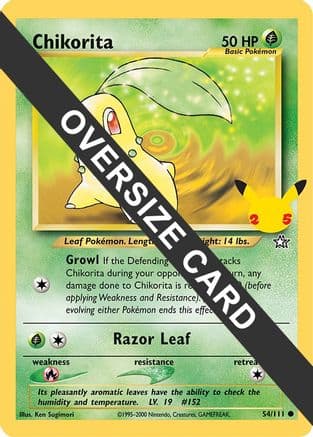 Chikorita 054- First Partner Pack