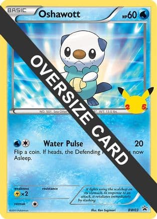 Oshawott BW03- First Partner Pack