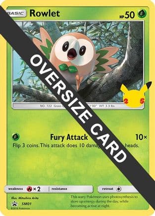 Rowlet SM01- First Partner Pack