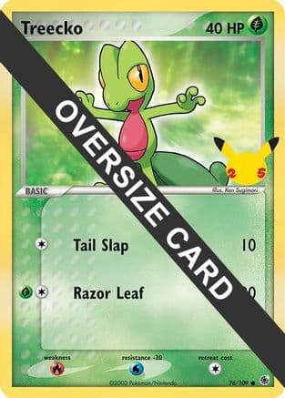 Treecko 76- First Partner Pack