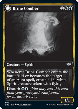 Brine Comber // Brinebound Gift [Innistrad: Double Feature] Foil