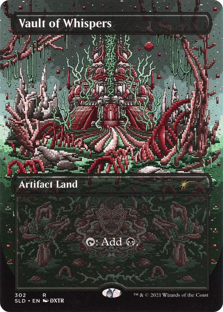 Vault of Whispers (Borderless) [Secret Lair Drop Series] Foil