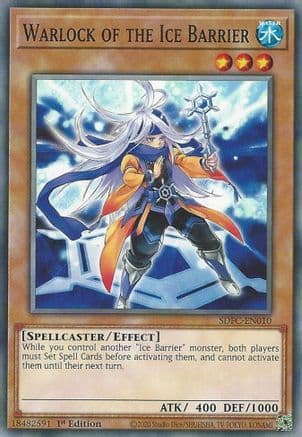 Warlock of the Ice Barrier [SDFC-EN010] Common