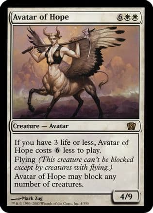 Avatar of Hope (8th Edition) |  (004) [Oversize Cards]