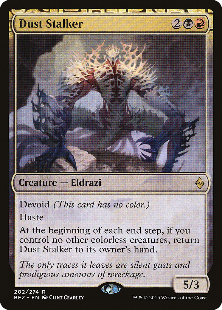 Dust Stalker [Battle for Zendikar] Foil