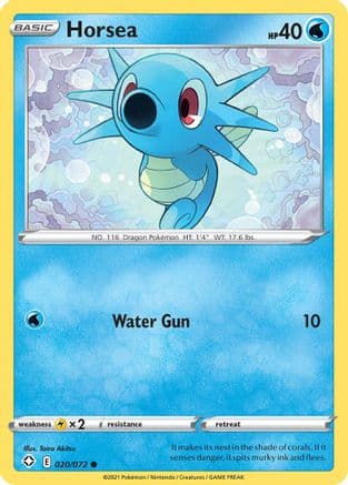 Horsea 020/72 - Shining Fates Reverse Holofoil
