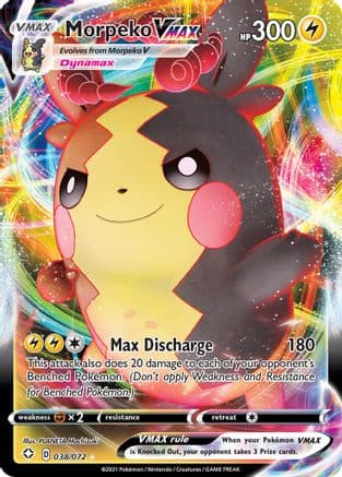 Morpeko VMAX 038/72 - Shining Fates Holofoil