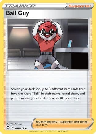Ball Guy 057/72 - Shining Fates Reverse Holofoil
