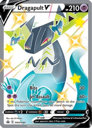 Dragapult V SWSH096/307 - SWSH Sword & Shield Promo Cards Holofoil