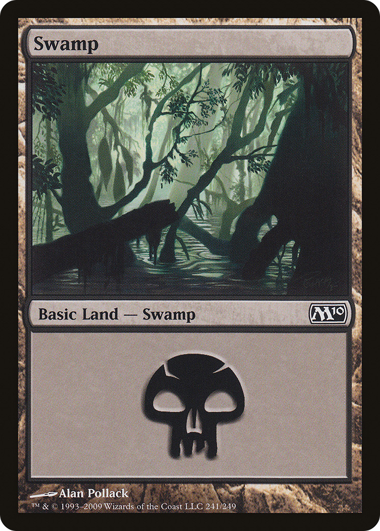 Swamp (241) [Magic 2010] Foil