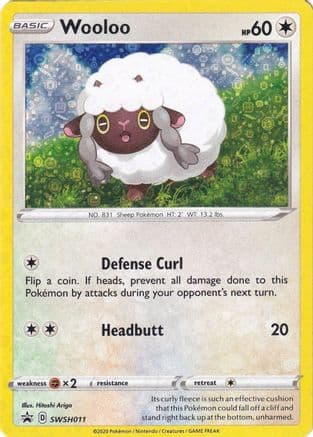 Wooloo (General Mills) SWSH011- Miscellaneous Cards & Products Holofoil