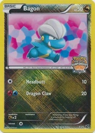 Bagon (Regional Championships) 6/20 - League & Championship Cards Holofoil