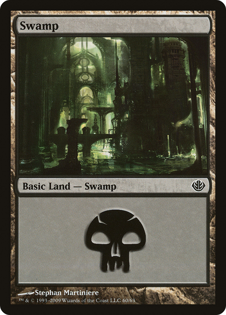 Swamp (60) [Duel Decks: Garruk vs. Liliana]