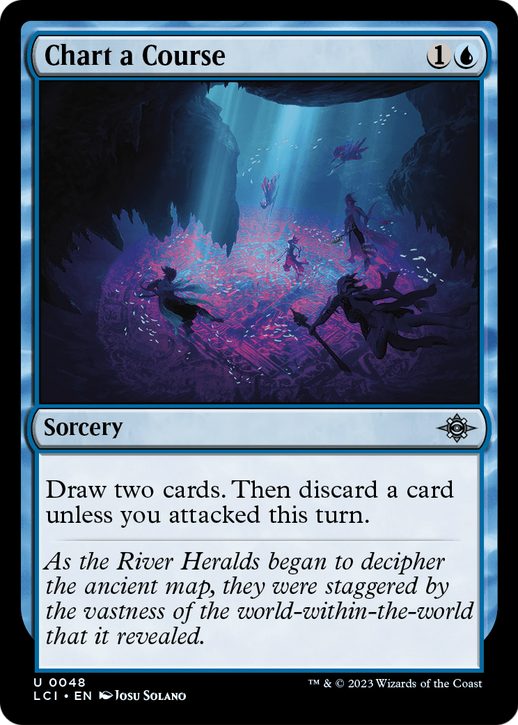 Chart a Course [The Lost Caverns of Ixalan] Foil