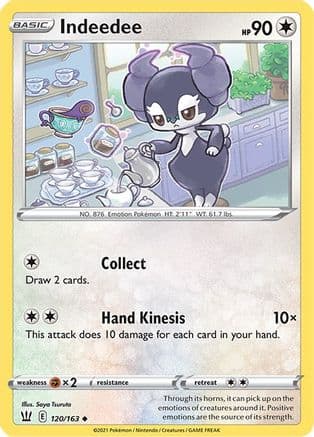 Indeedee 120/163 - SWSH05 Battle Styles