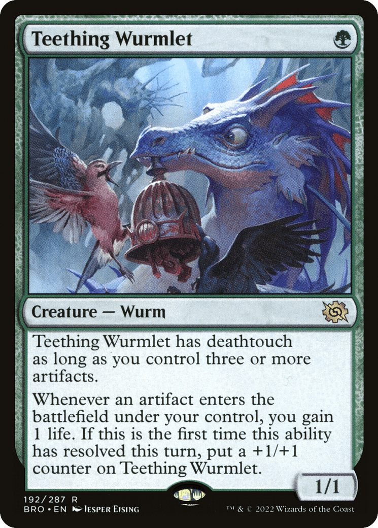 Teething Wurmlet [The Brothers' War] Foil