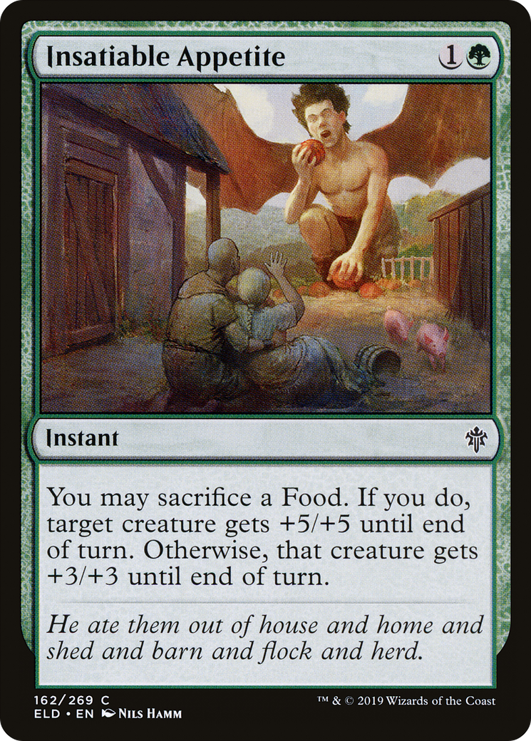 Insatiable Appetite [Throne of Eldraine] Foil