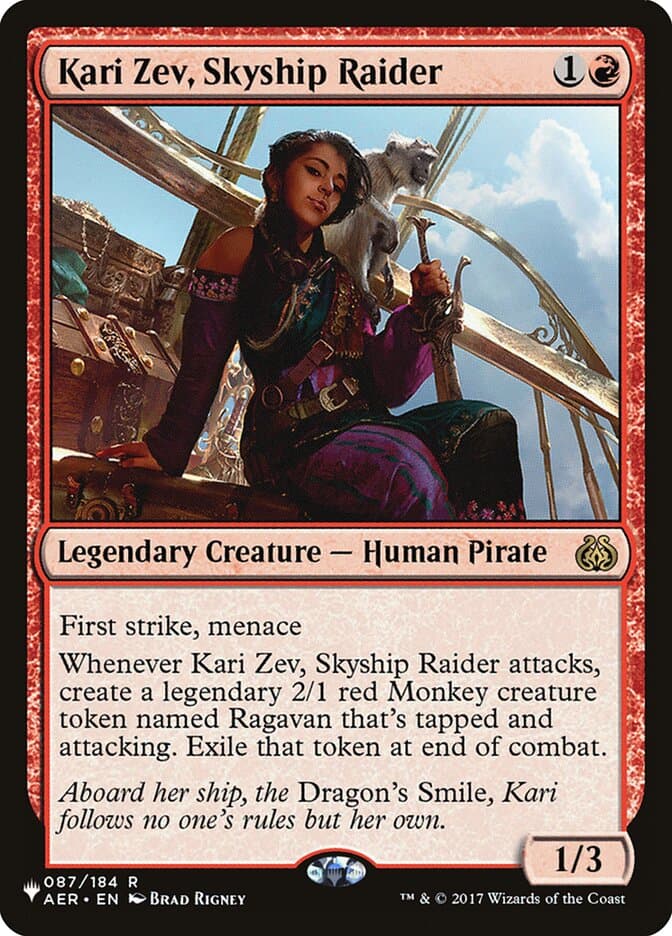 Kari Zev, Skyship Raider |  (AER-87) [The List]