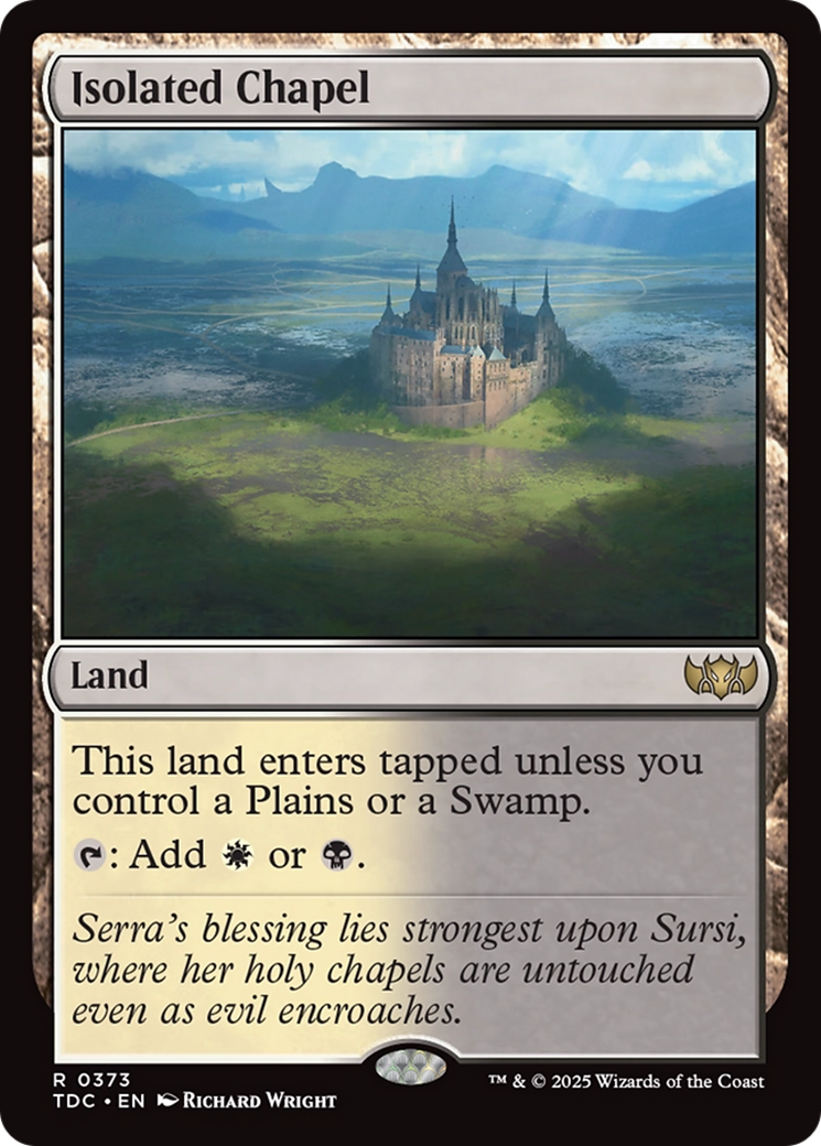 Isolated Chapel (373) [Commander: Tarkir: Dragonstorm]